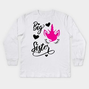 big sister little sister gifts little brother gifts Kids Long Sleeve T-Shirt